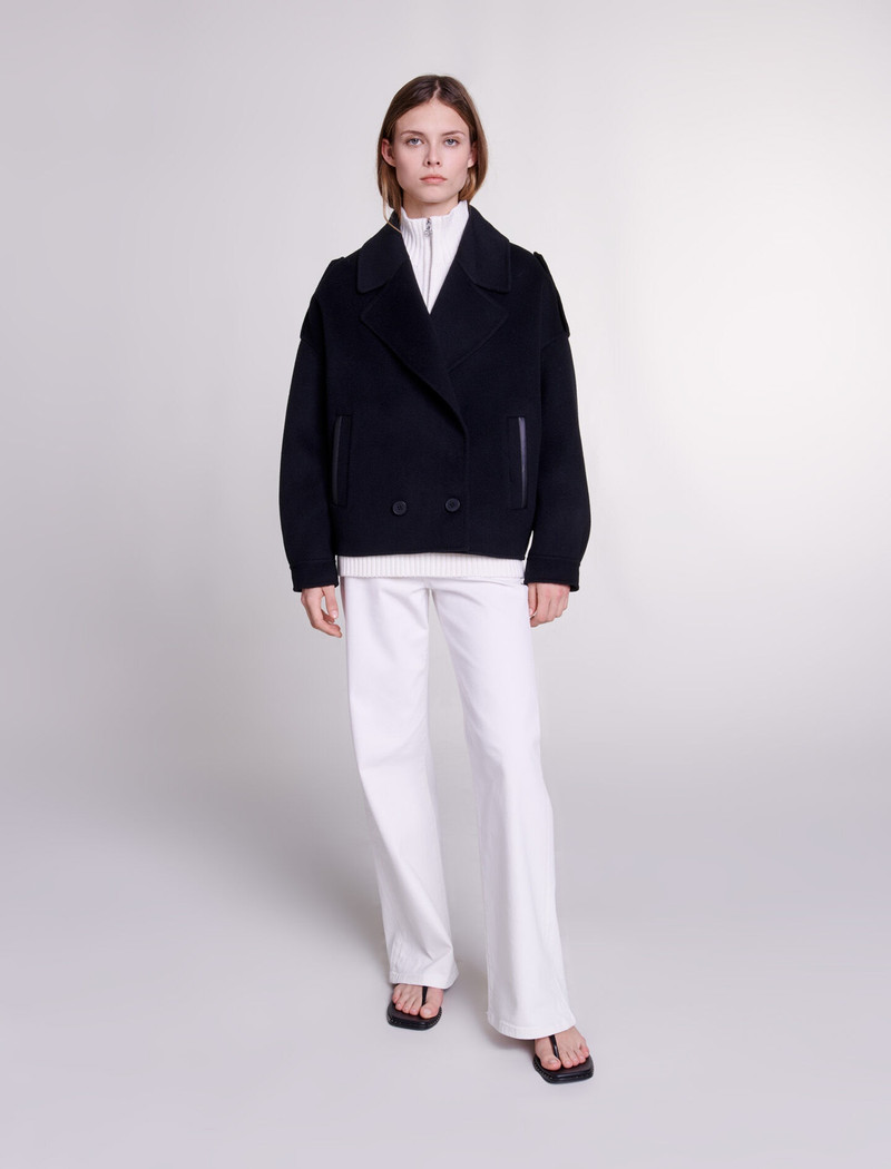 maje Jacket whool outlook
