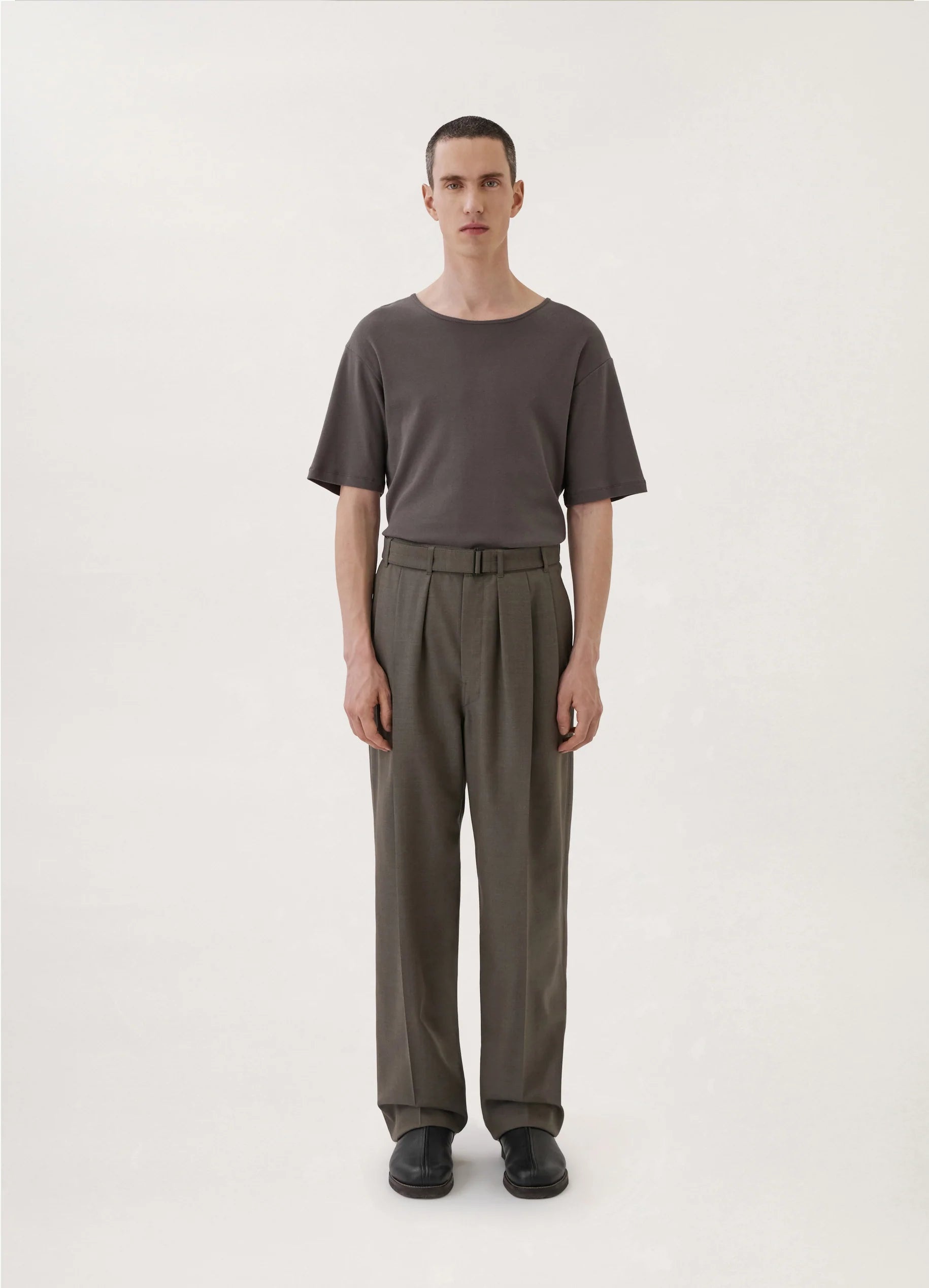 Lemaire loose pleated pants - スラックス