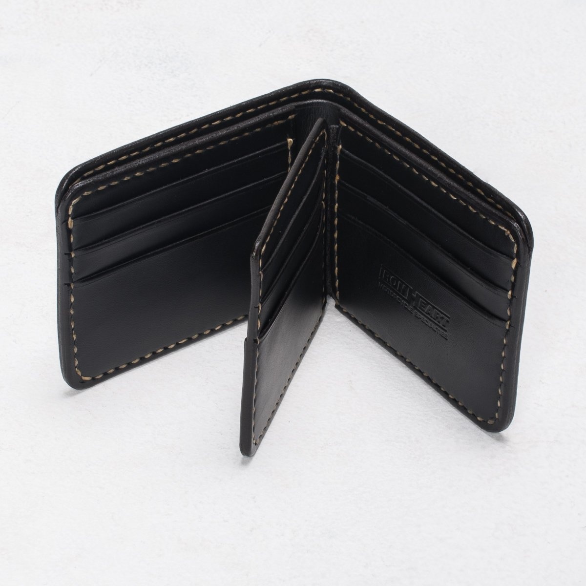 IHG-035 Calf Folding Wallet - Black or Tan - 9