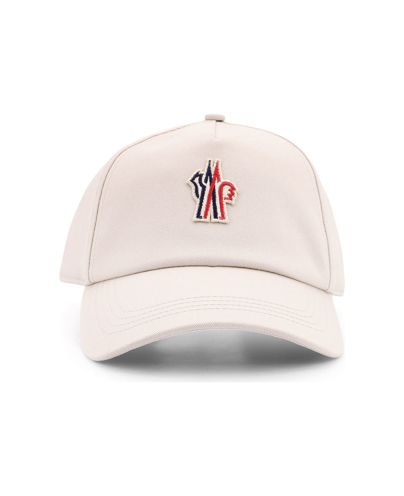 Cotton Baseball Hat With Logo Patch - 1