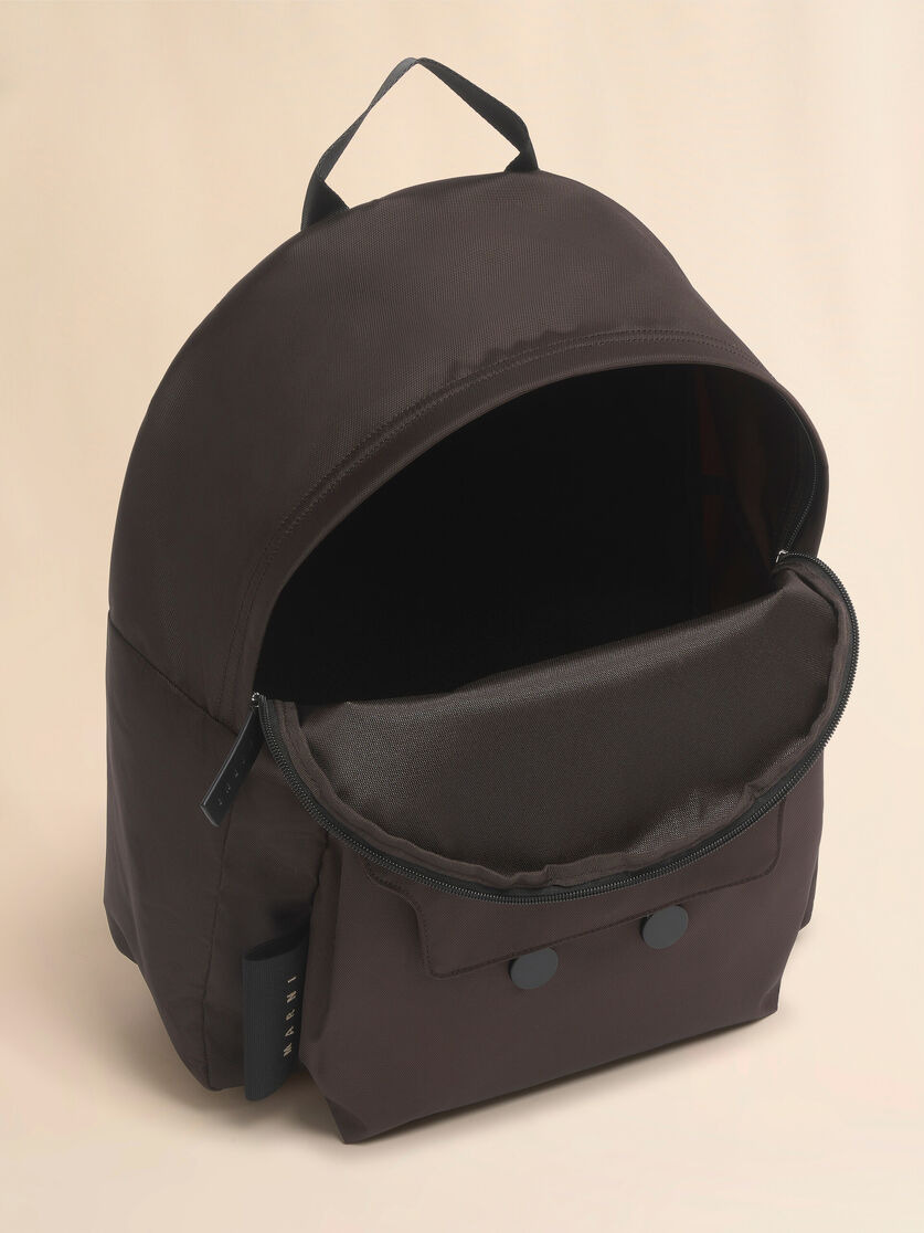 BROWN CITYSCAPE BACKPACK - 3