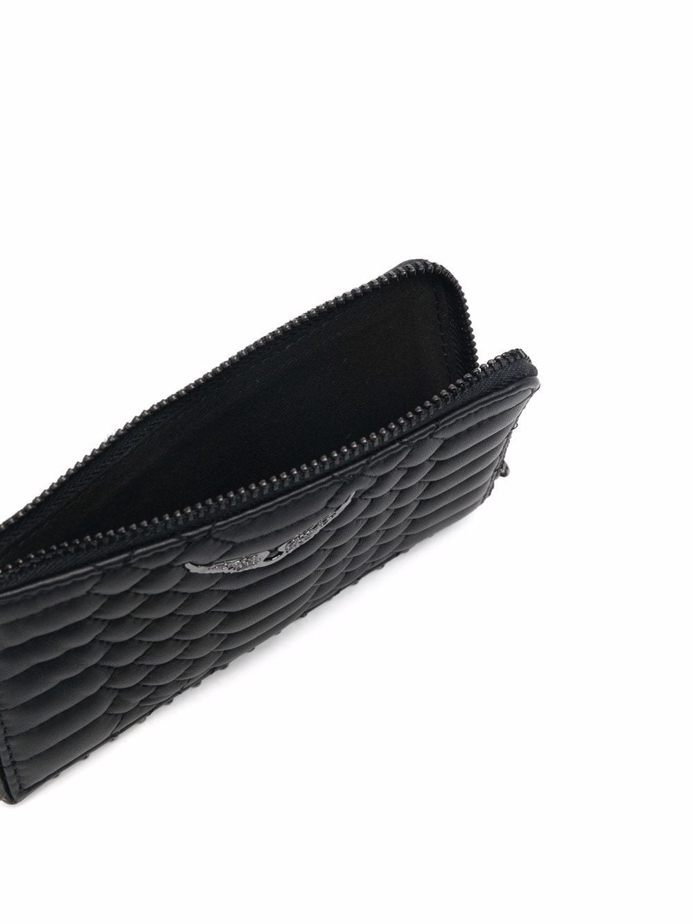 quilted leather wallet - 3