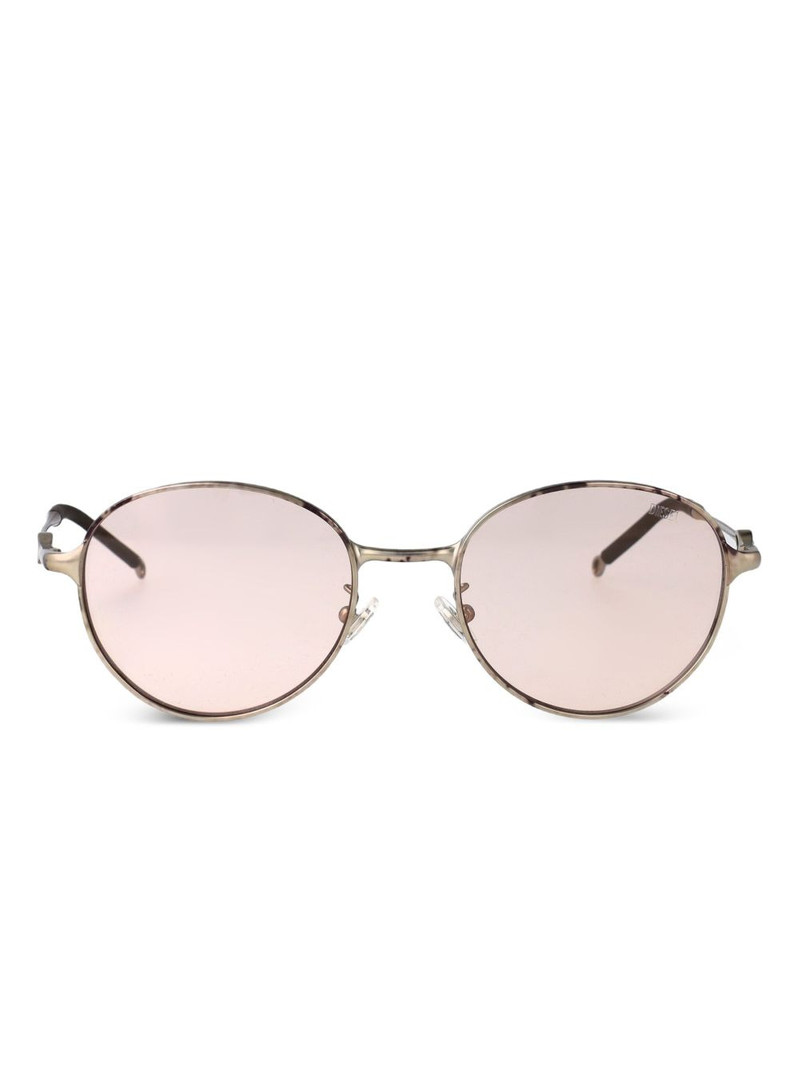 oval-frame sunglasses 1