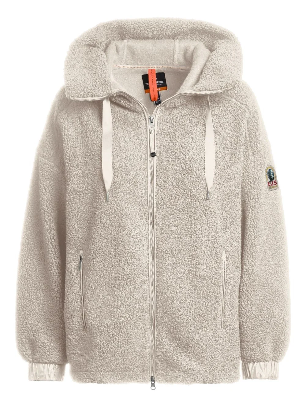 hooded fleece jacket - 1