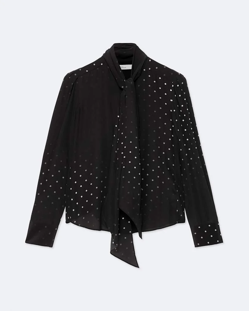 IRIS REGULAR-FIT SILK SHIRT - 1