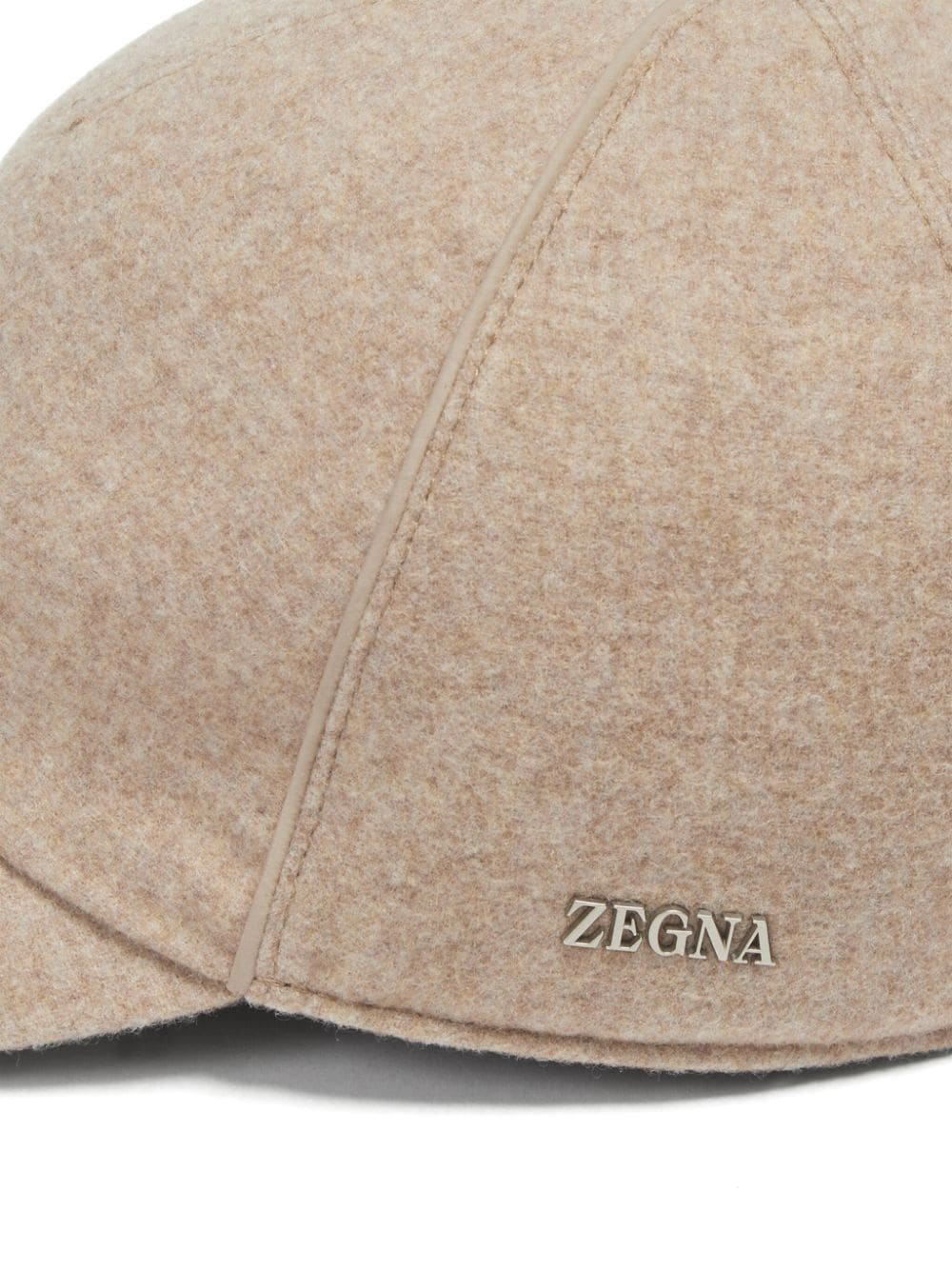 logo-lettering hat - 3