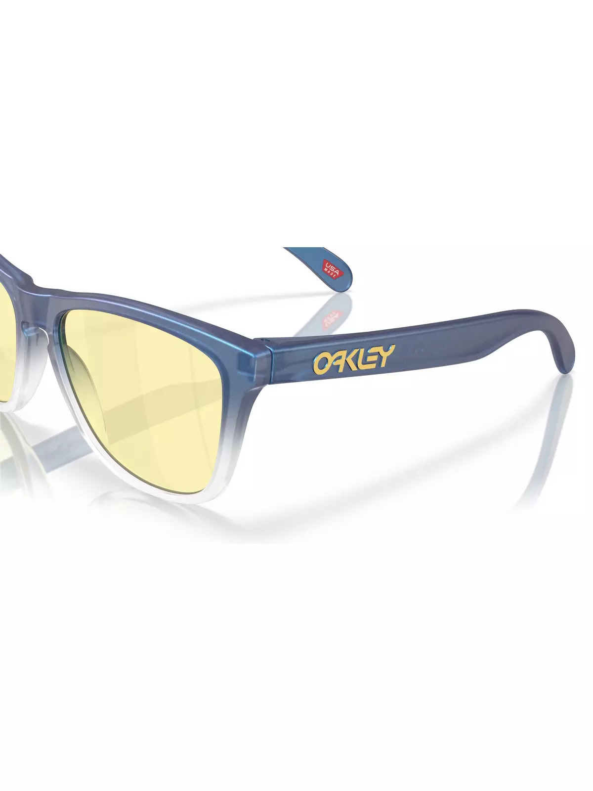 Frogskins Fortnite Prizm Gaming Sunglasses â Matte Cyan/Blue/Clear Shift Fade - 4
