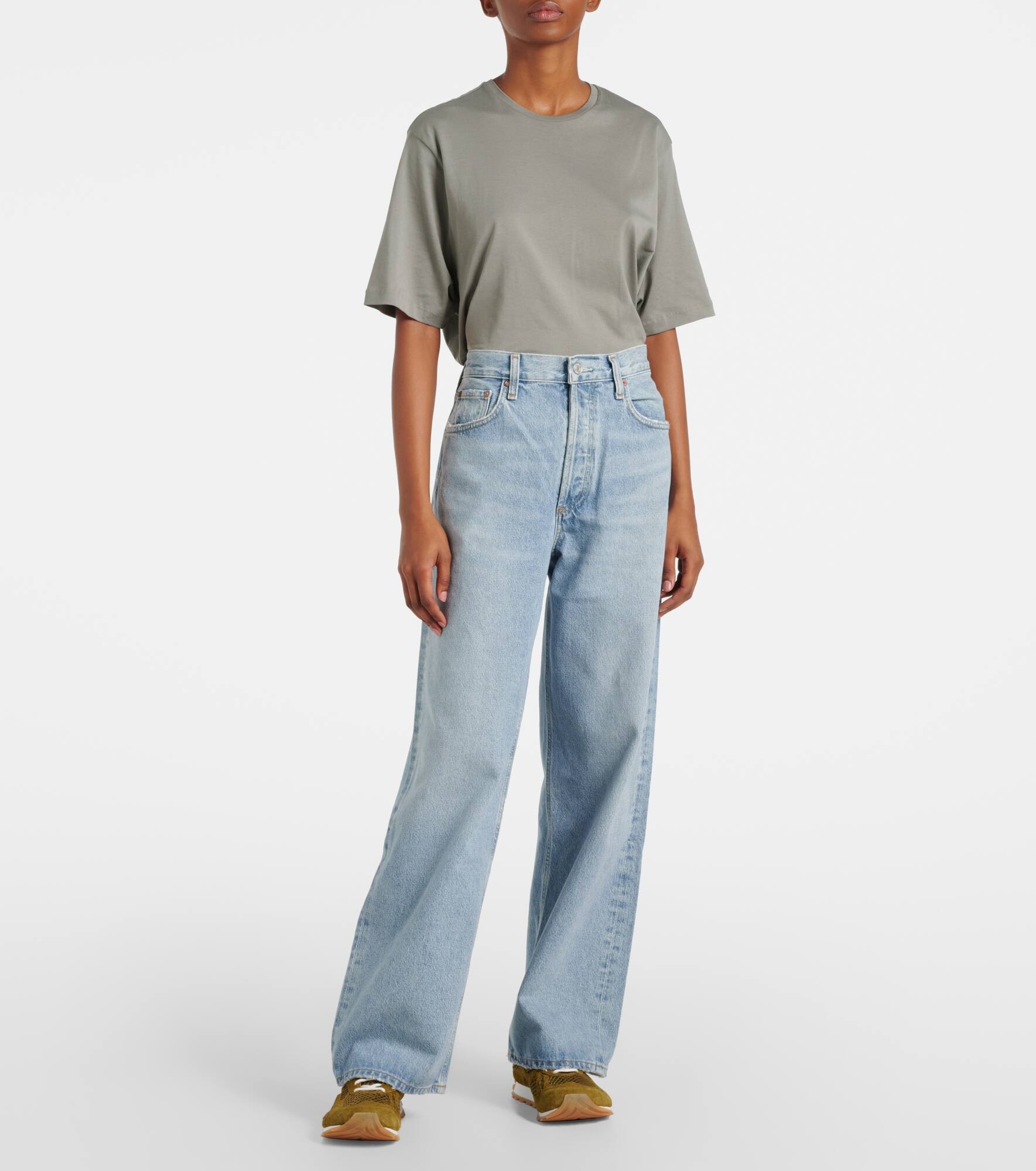 Low Slung Baggy mid-rise jeans - 7