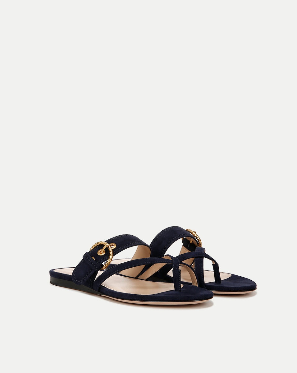 SALVA SUEDE CRISSCROSS SANDAL - 2