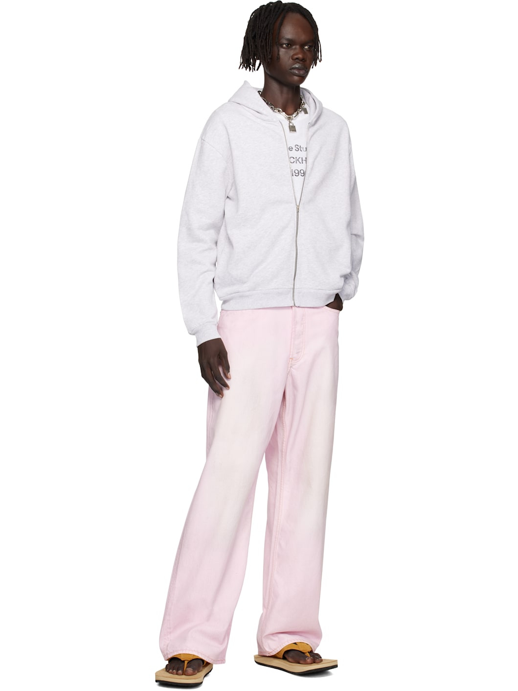 Pink Loose Fit 1981 Jeans - 4