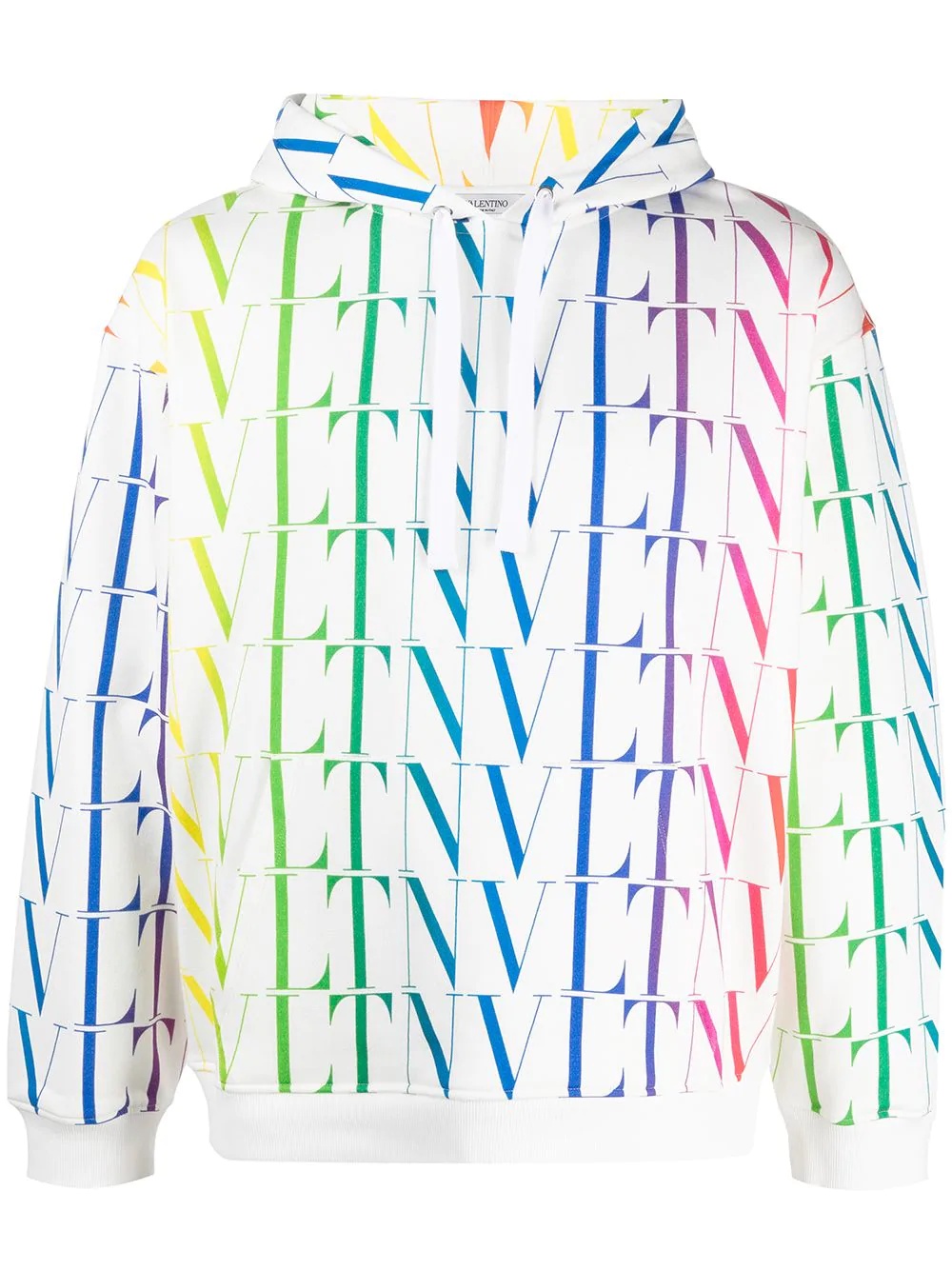 VLTN logo-print hoodie - 1