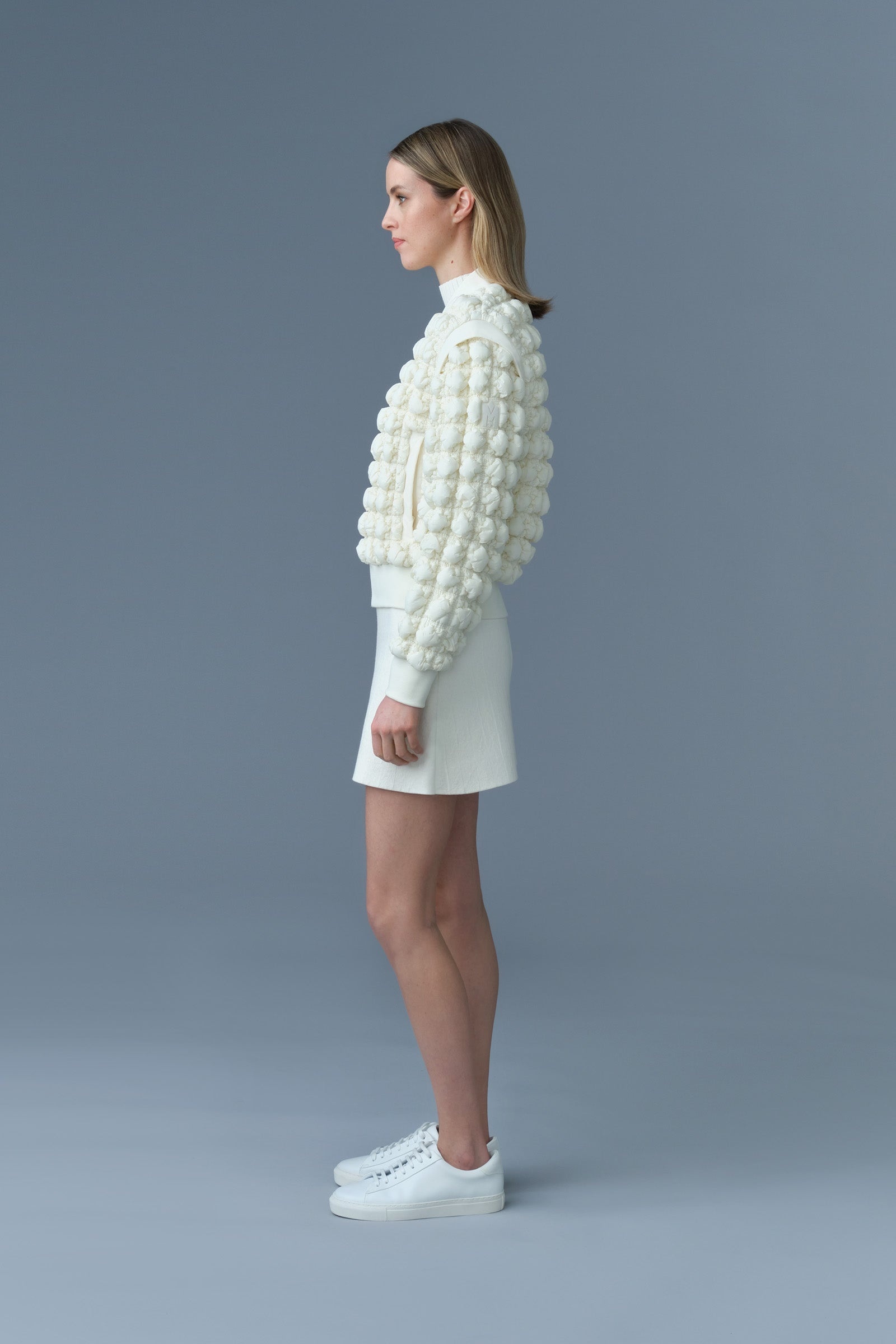 HELEN Diamond Quilted Bomber Jacket - 3