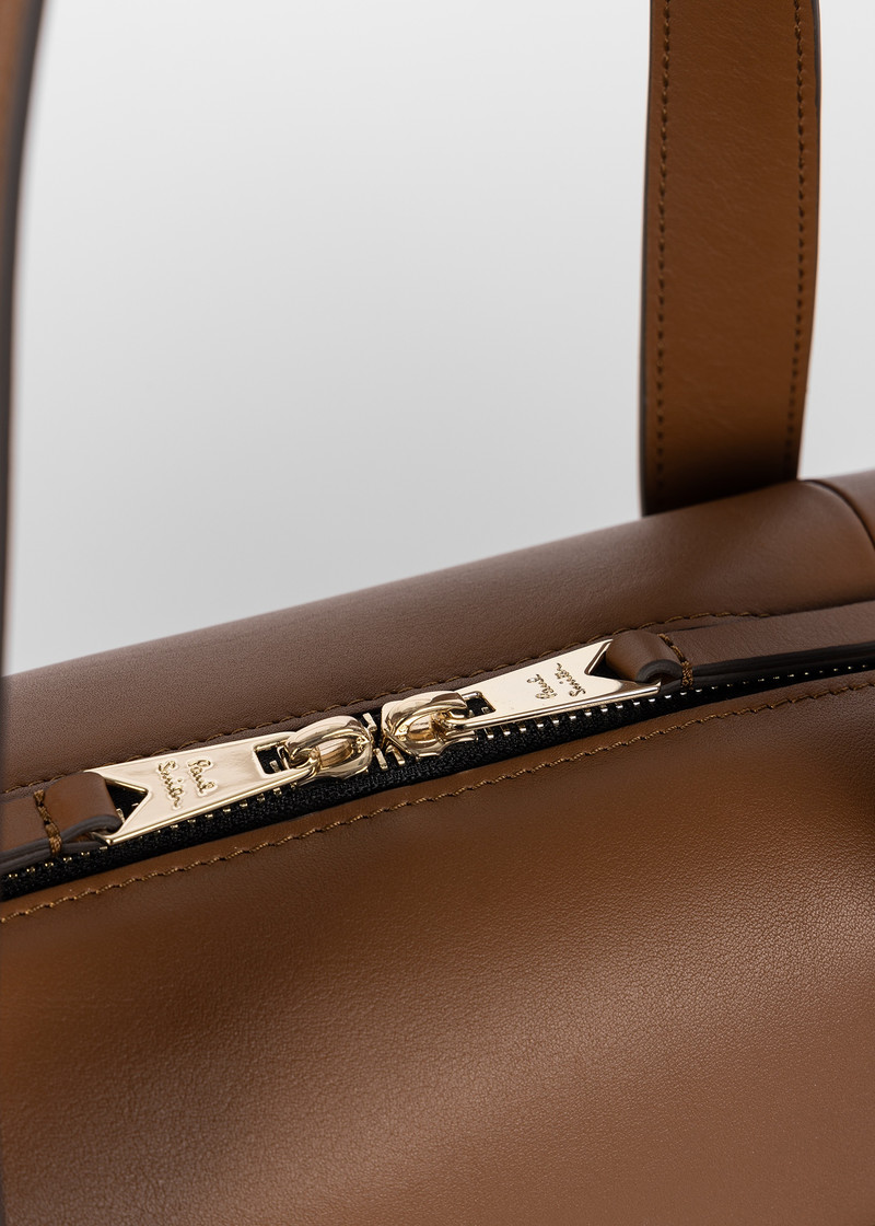 Tan Leather Holdall 3