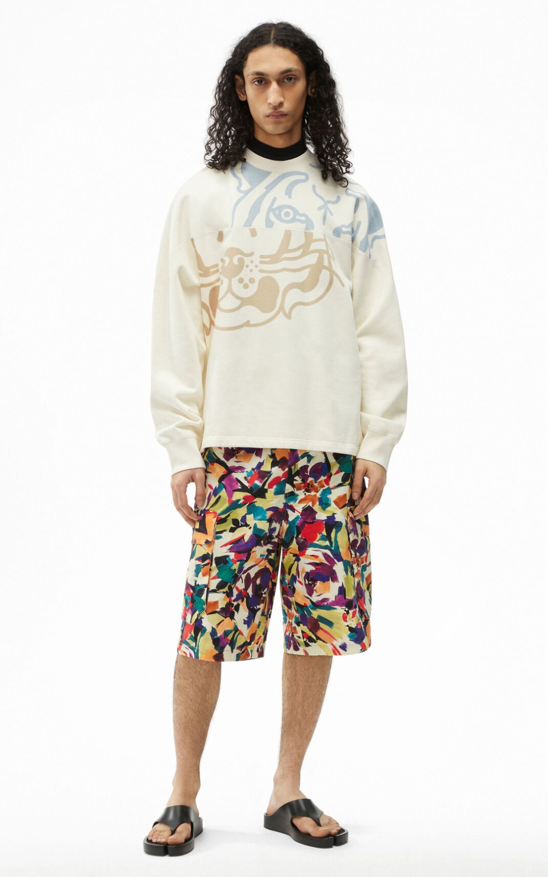 K-Tiger oversized sweatshirt - 3