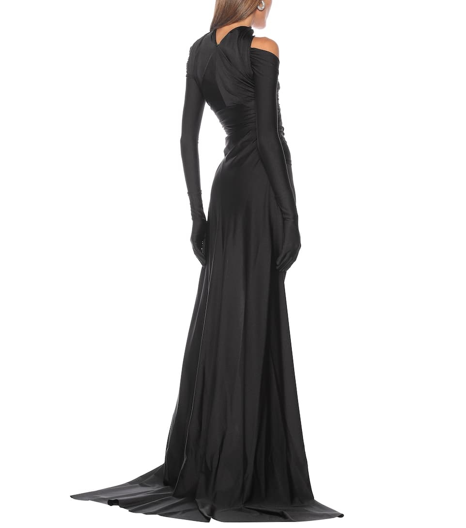 Stretch-jersey gown - 3