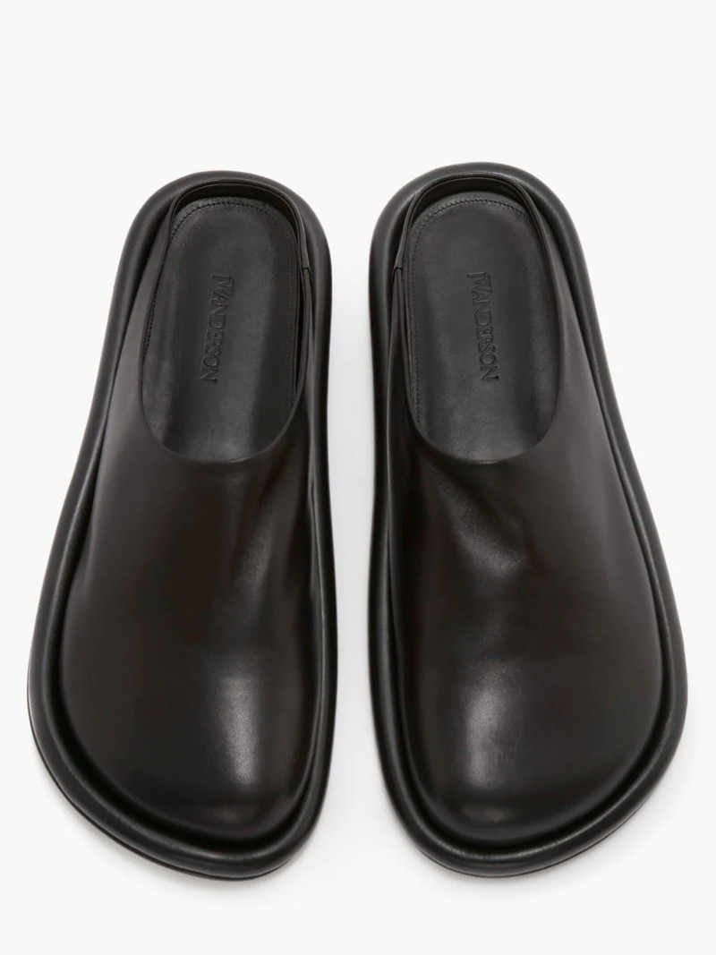 BUMPER-TUBE LEATHER SLIPPERS 4