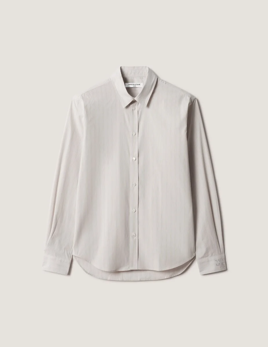 STRIPED REGULAR SHIRT - 1