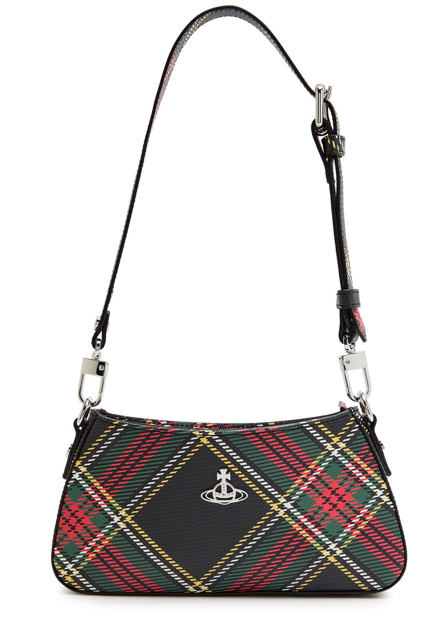 Vivienne Westwood Tasha Tartan Faux Leather Shoulder bag - 1