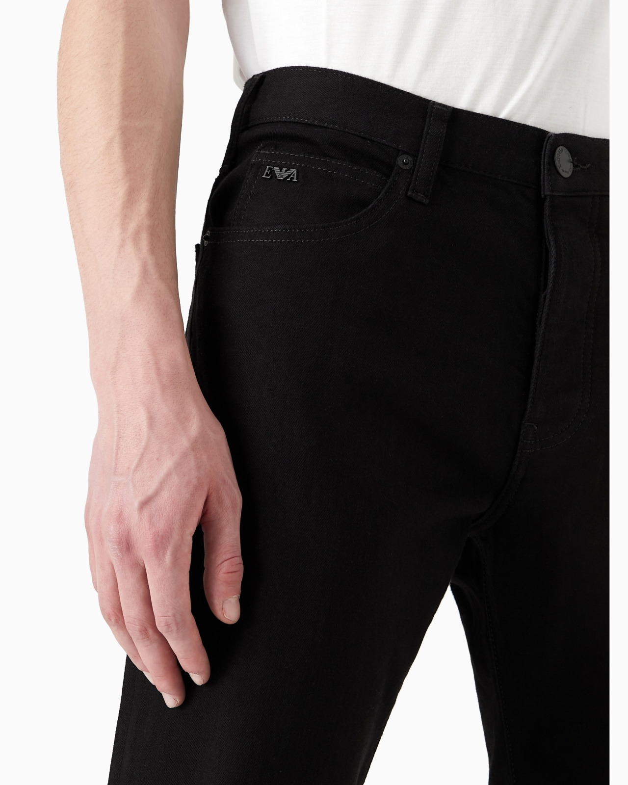 J21 Regular-fit, washed twill 10.5 oz comfort-denim jeans - 6
