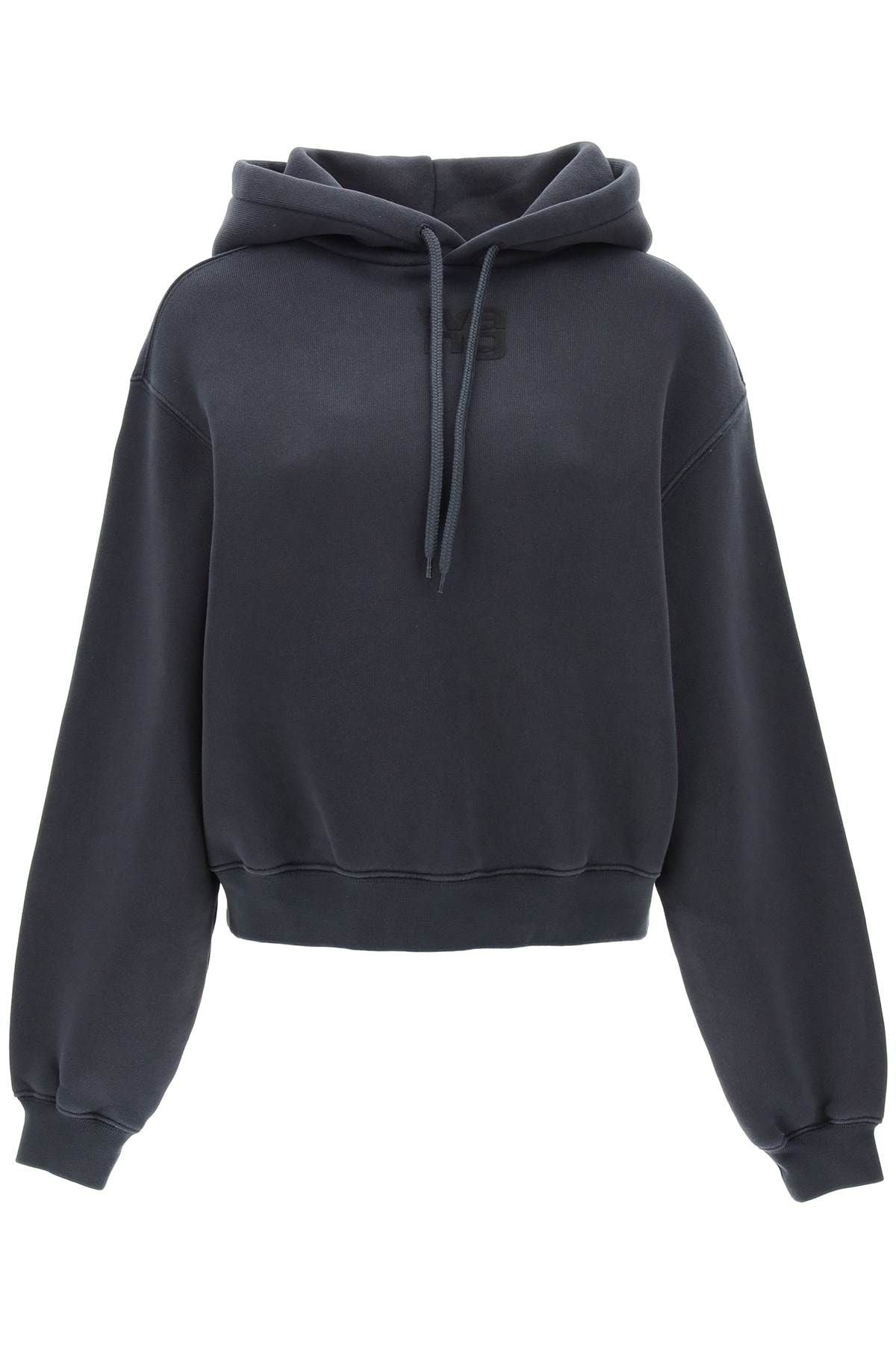 Alexander Wang HOODIE WITH PUFF LOGO | netdressed | REVERSIBLE