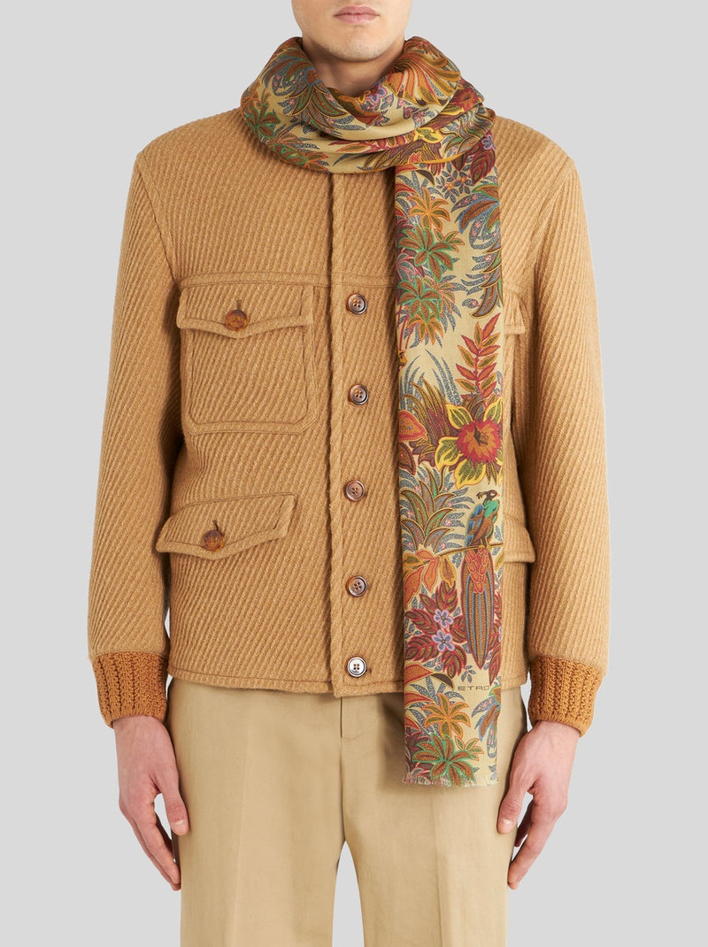 Etro FLORAL FOLIAGE SCARF outlook