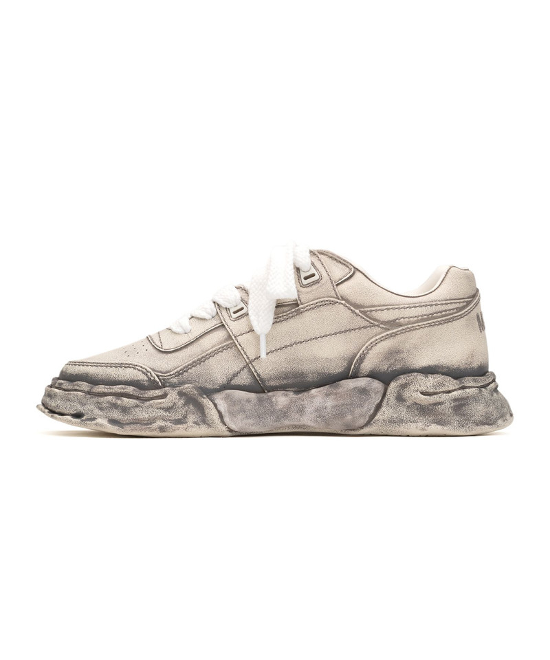 "PARKER" OG Sole Faded Effect Leather Low-top Sneaker 16