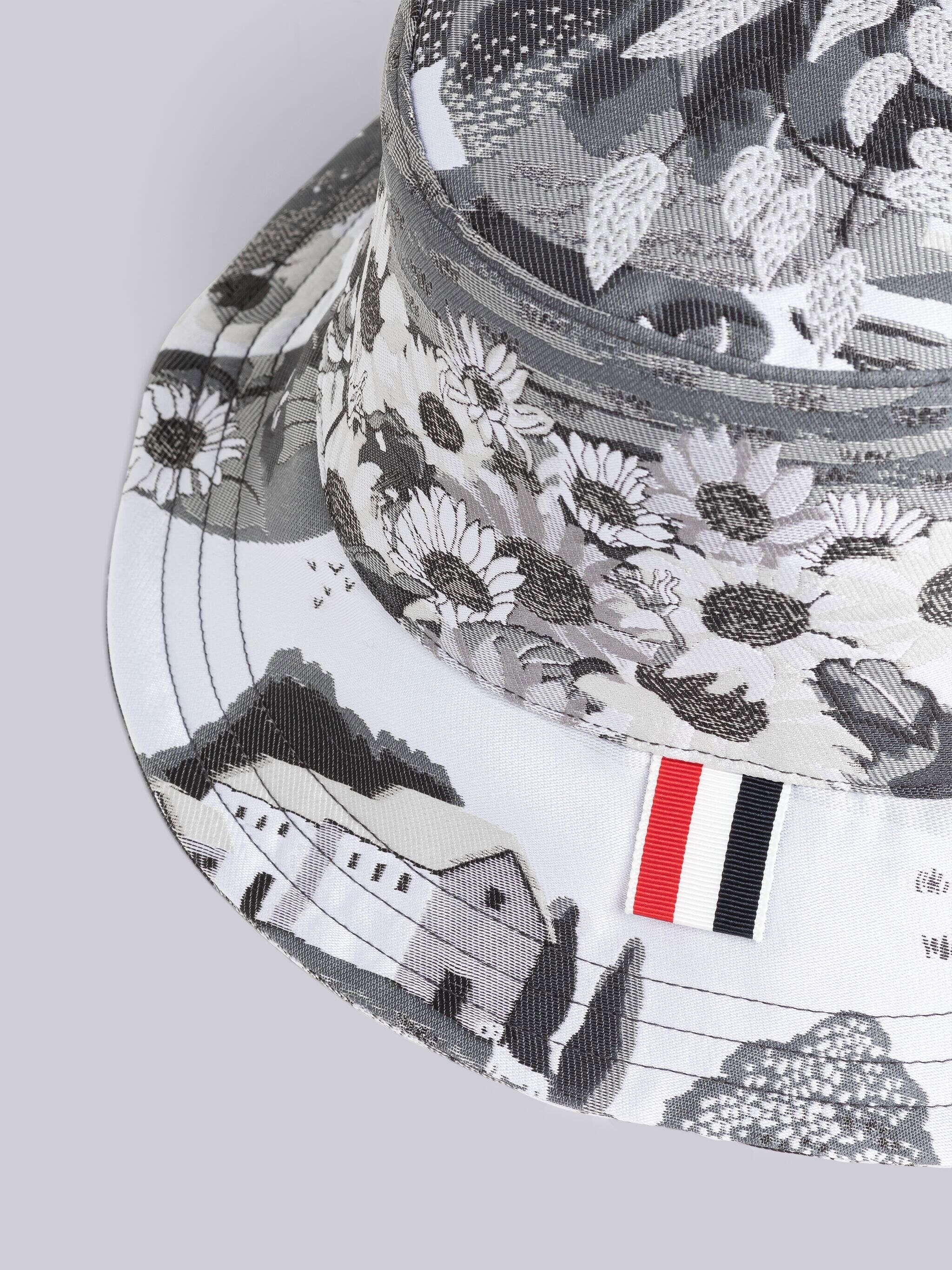 graphic-print bucket hat - 2