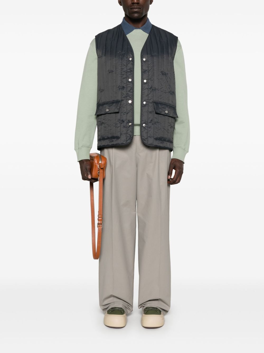 quilted gilet - 2