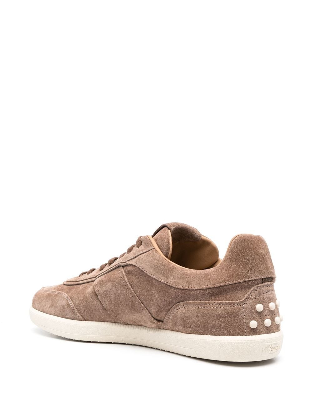 suede low-top sneakers - 3