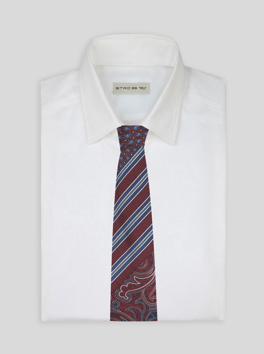 SILK JACQUARD TIE - 2