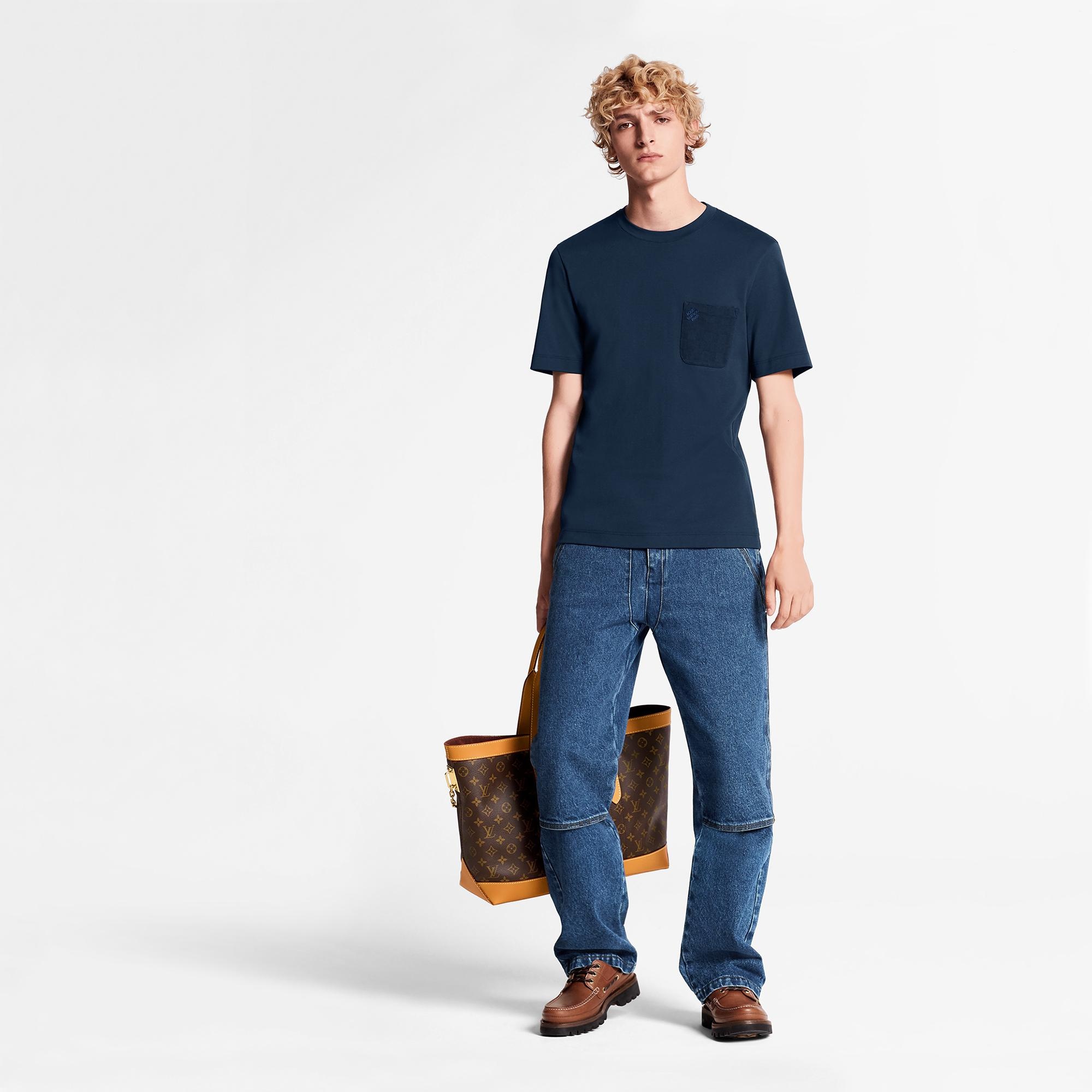 Damier Pocket Crew Neck - 2