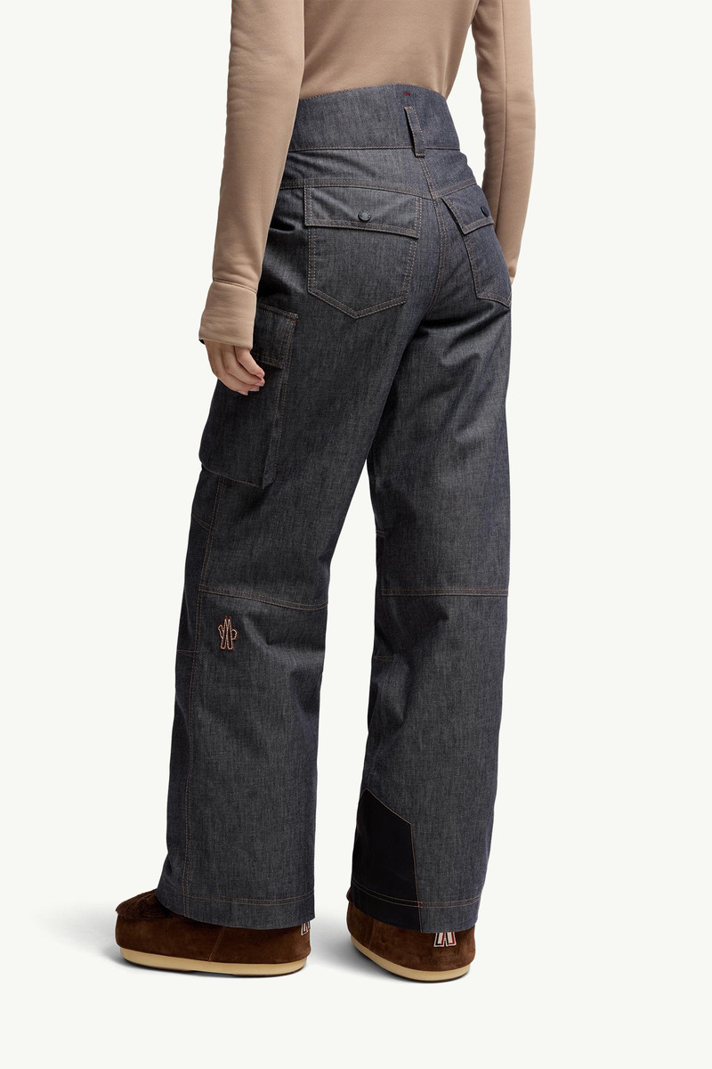 Padded Denim Ski Pants 5