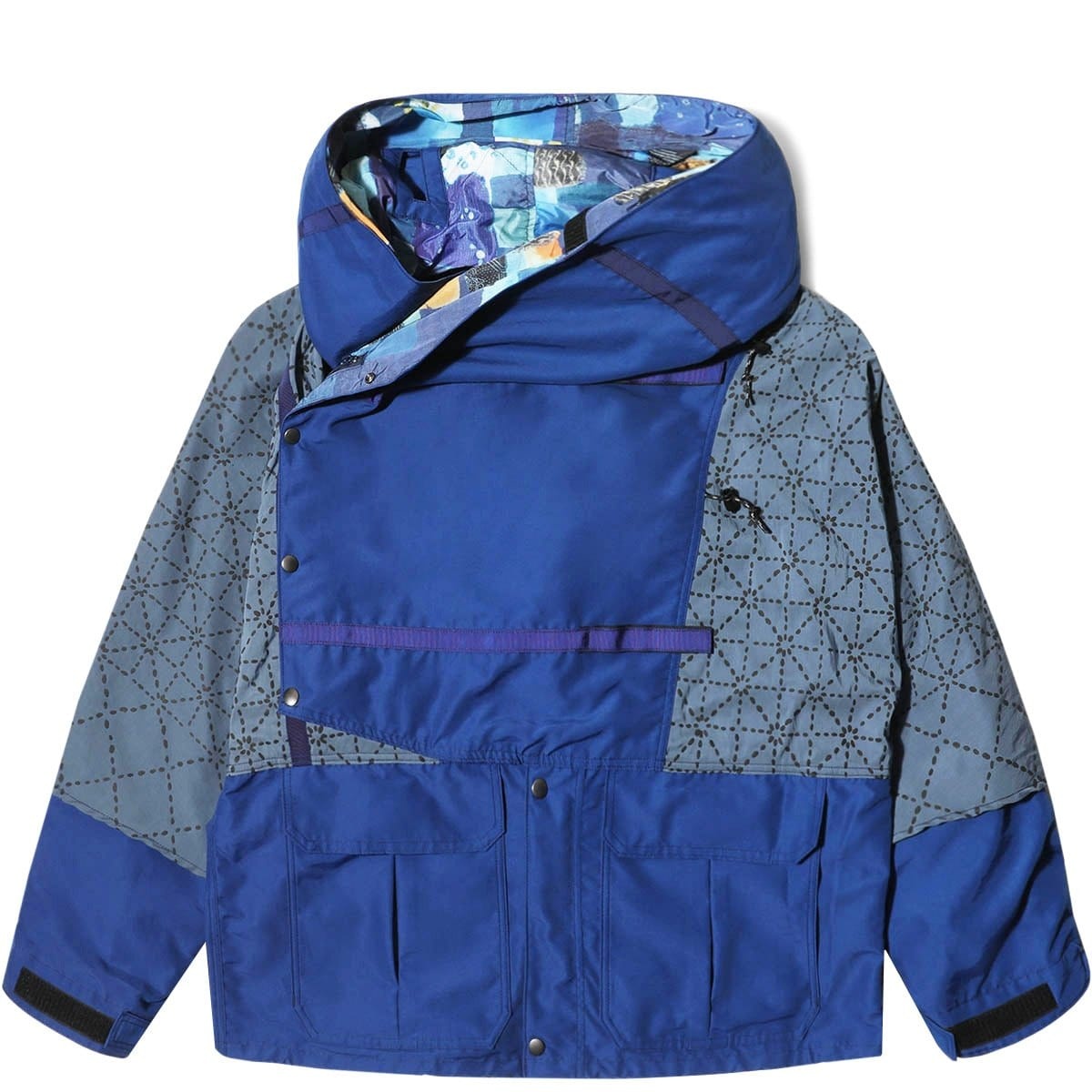 60/40 SASHIKO PRINT KAMAKURA ANORAK BLOUSON - 1