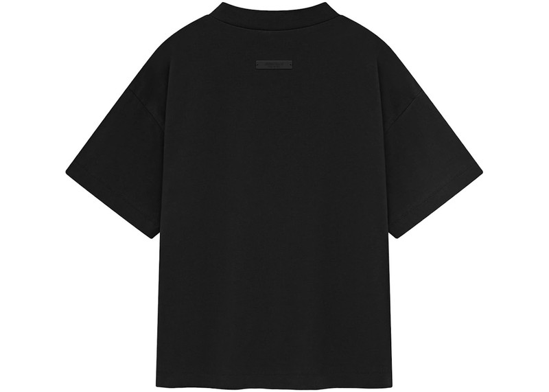 ESSENTIALS Fear of God Essentials Womens Tri-Blend Crewneck Tee Black outlook