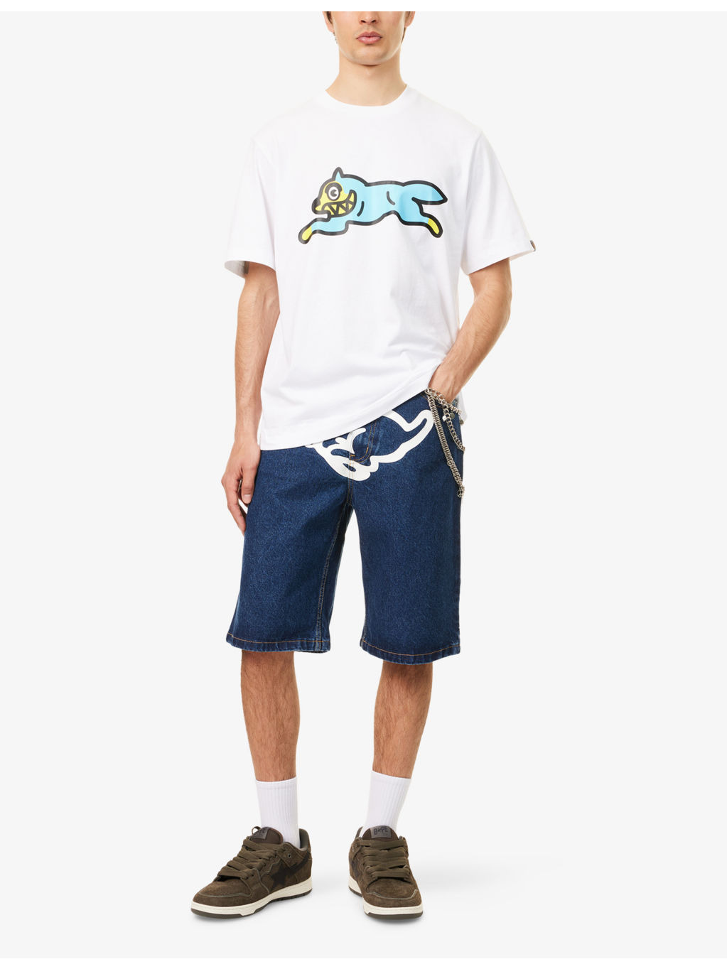 Running Dog Graphic-Print Cotton T-shirt - 2