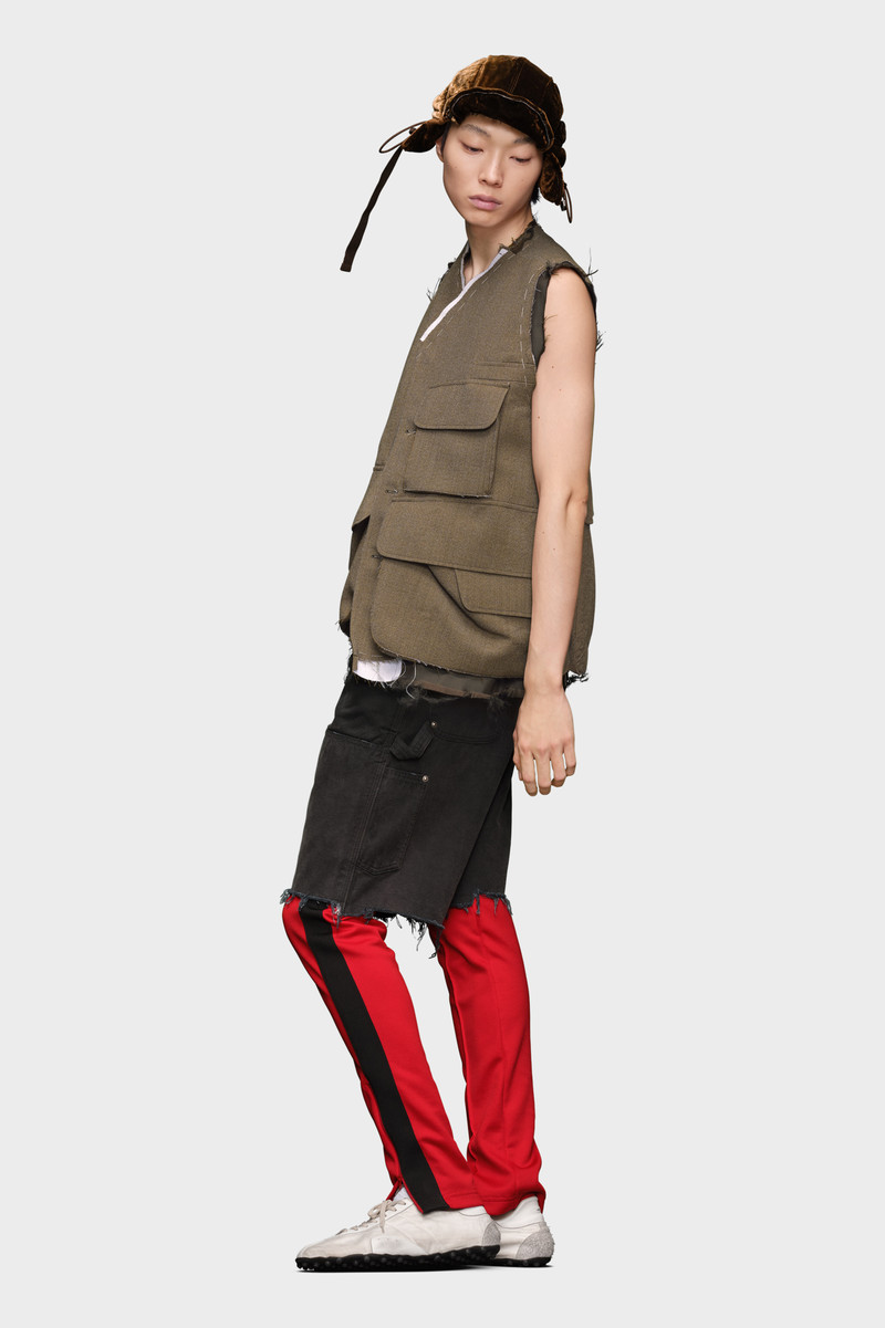 Sleeveless 모직 재킷 3