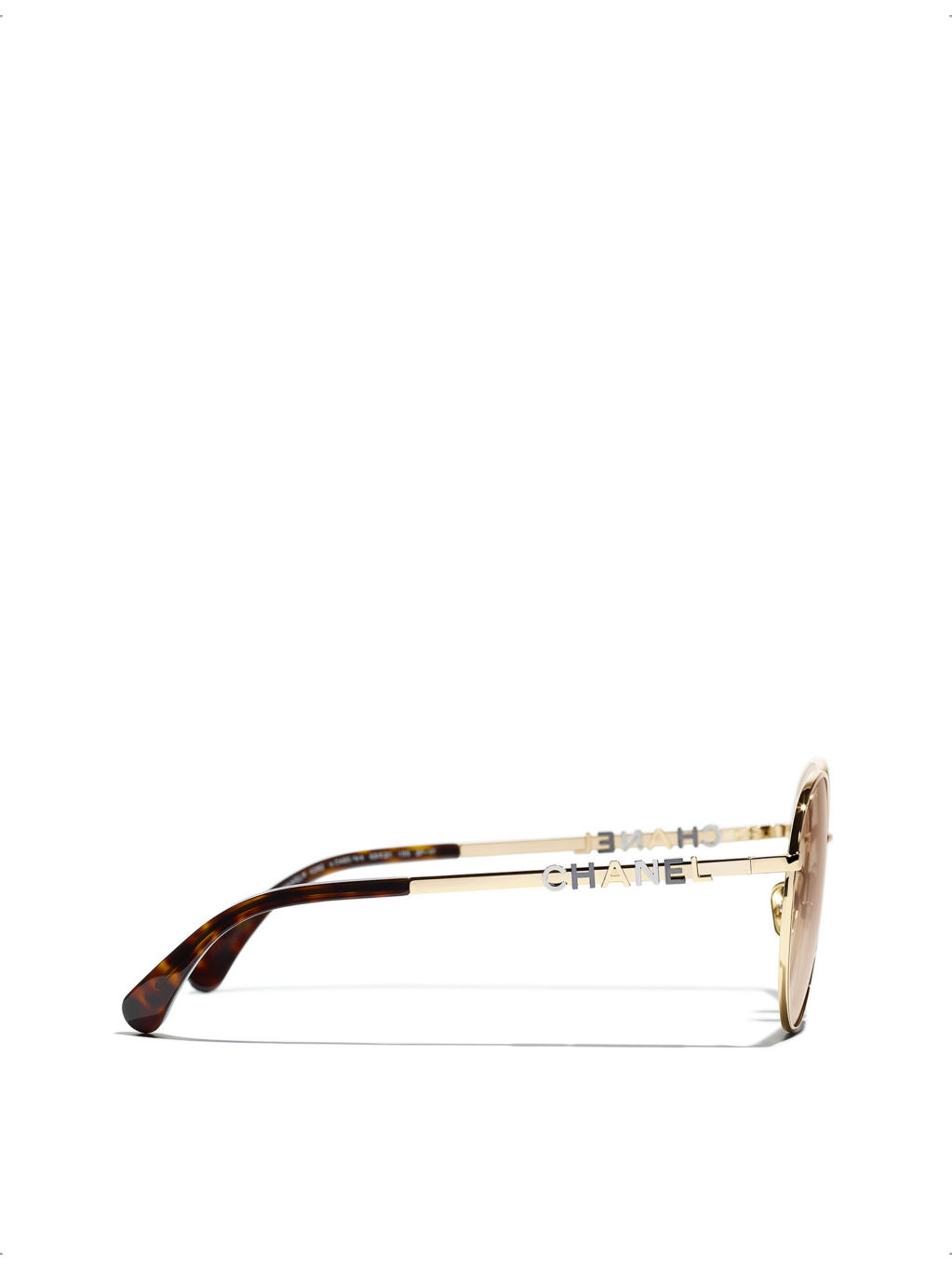 CH4282 round-frame metal sunglasses - 3
