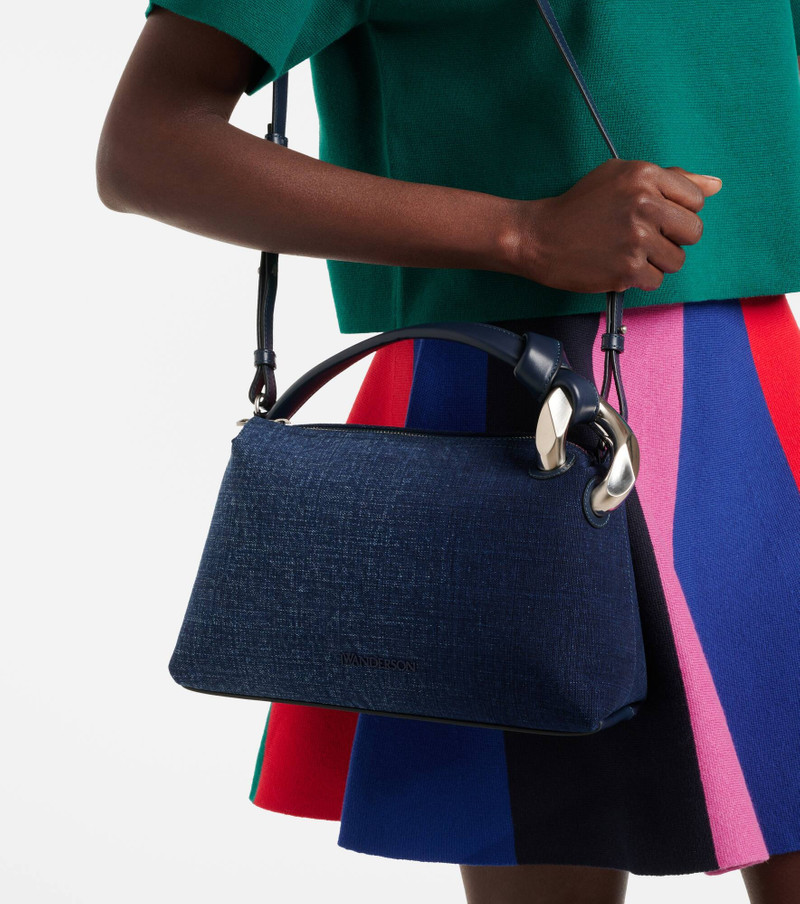 JWA Corner Medium denim shoulder bag 2