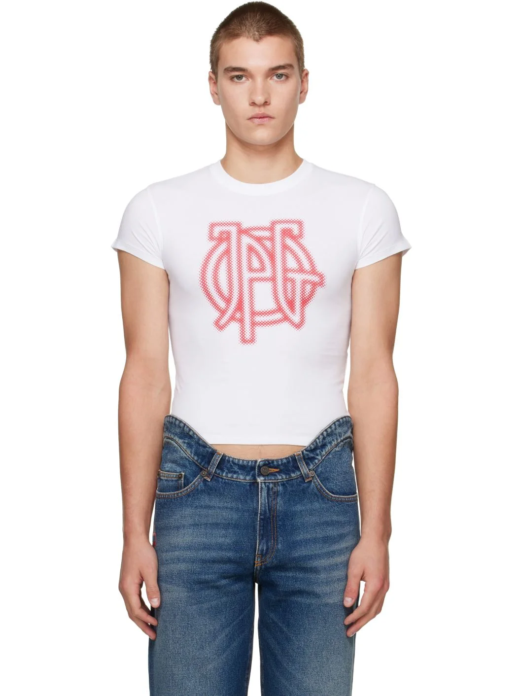 White 'The JPG' Baby T-shirt - 1