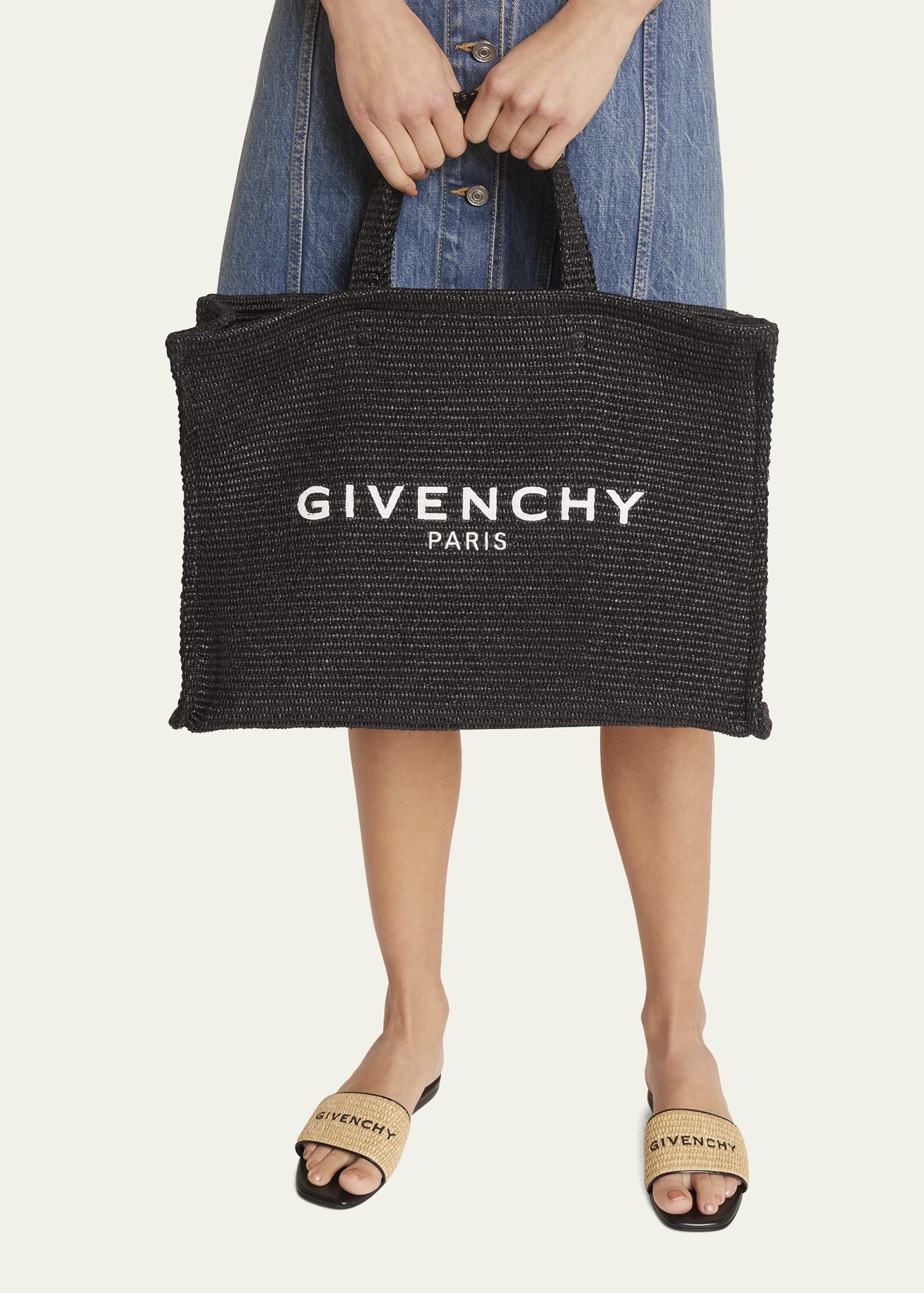 Givenchy Mini G Tote Bag in Leather - Bergdorf Goodman