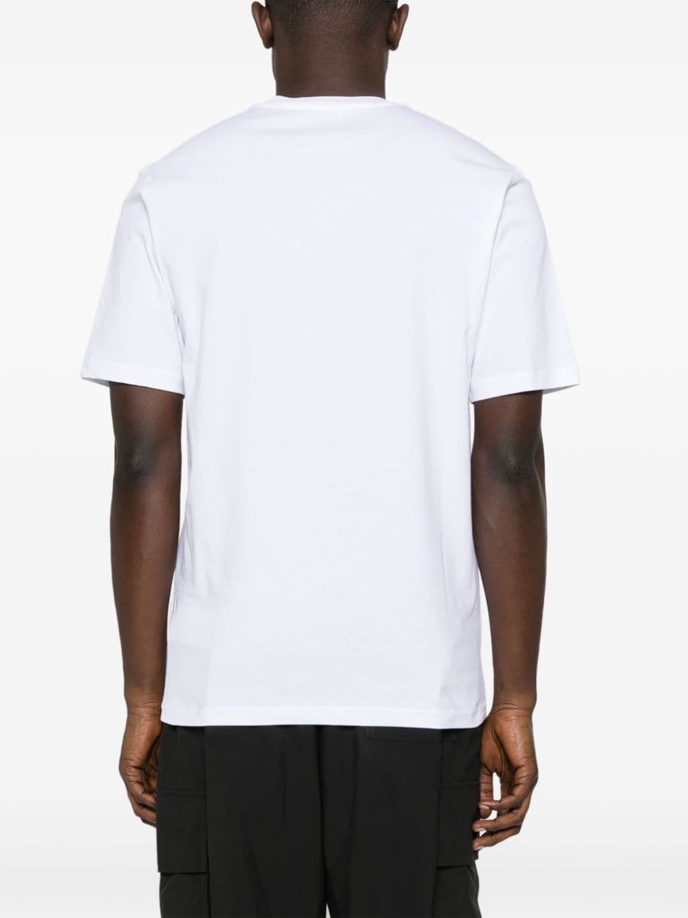 slogan-print cotton T-shirt - 4