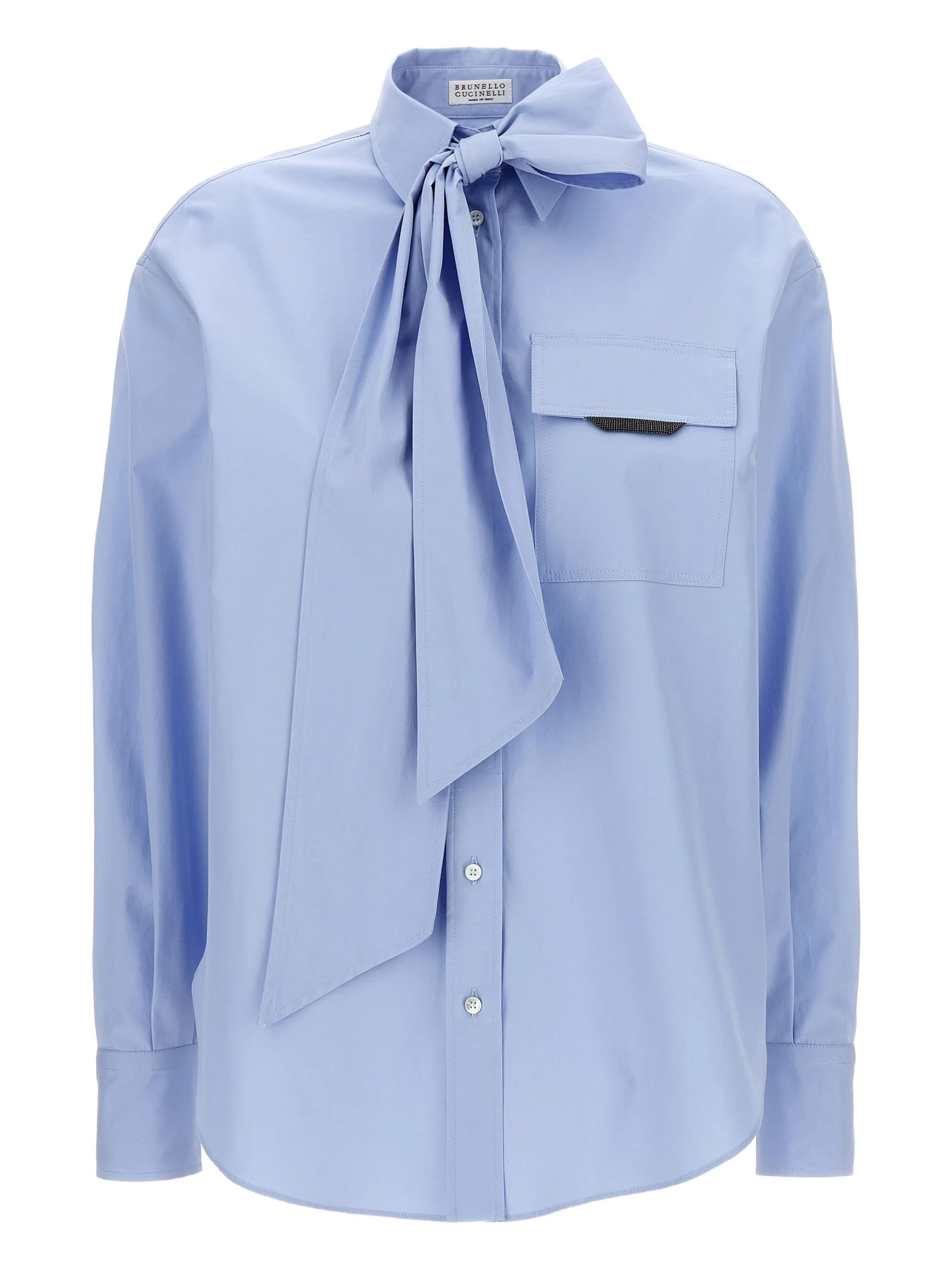 Brunello Cucinelli Monili-chain Shirt - 1