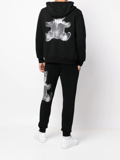 PHILIPP PLEIN teddy-print hooded tracksuit outlook