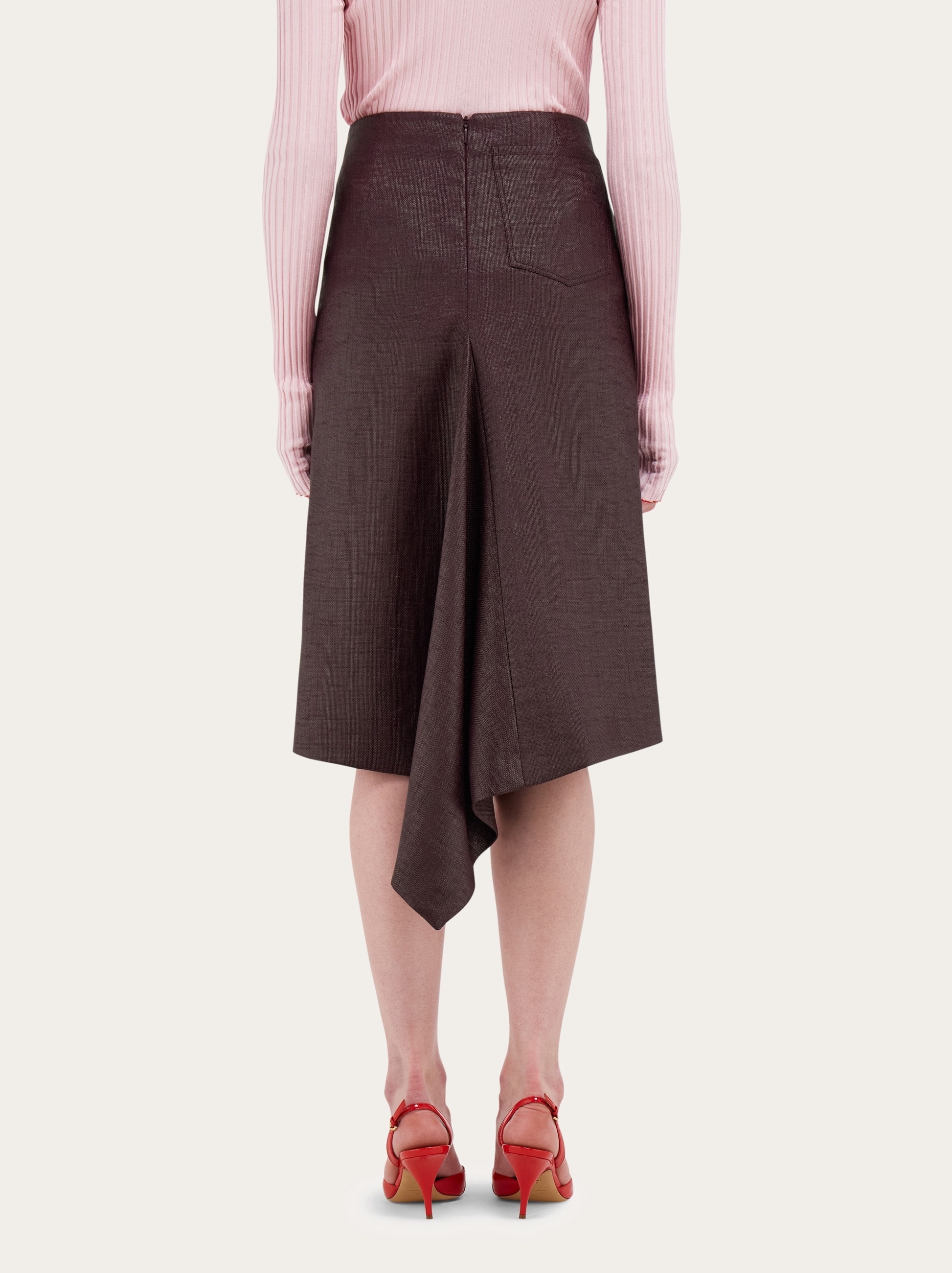 Asymmetric skirt - 4
