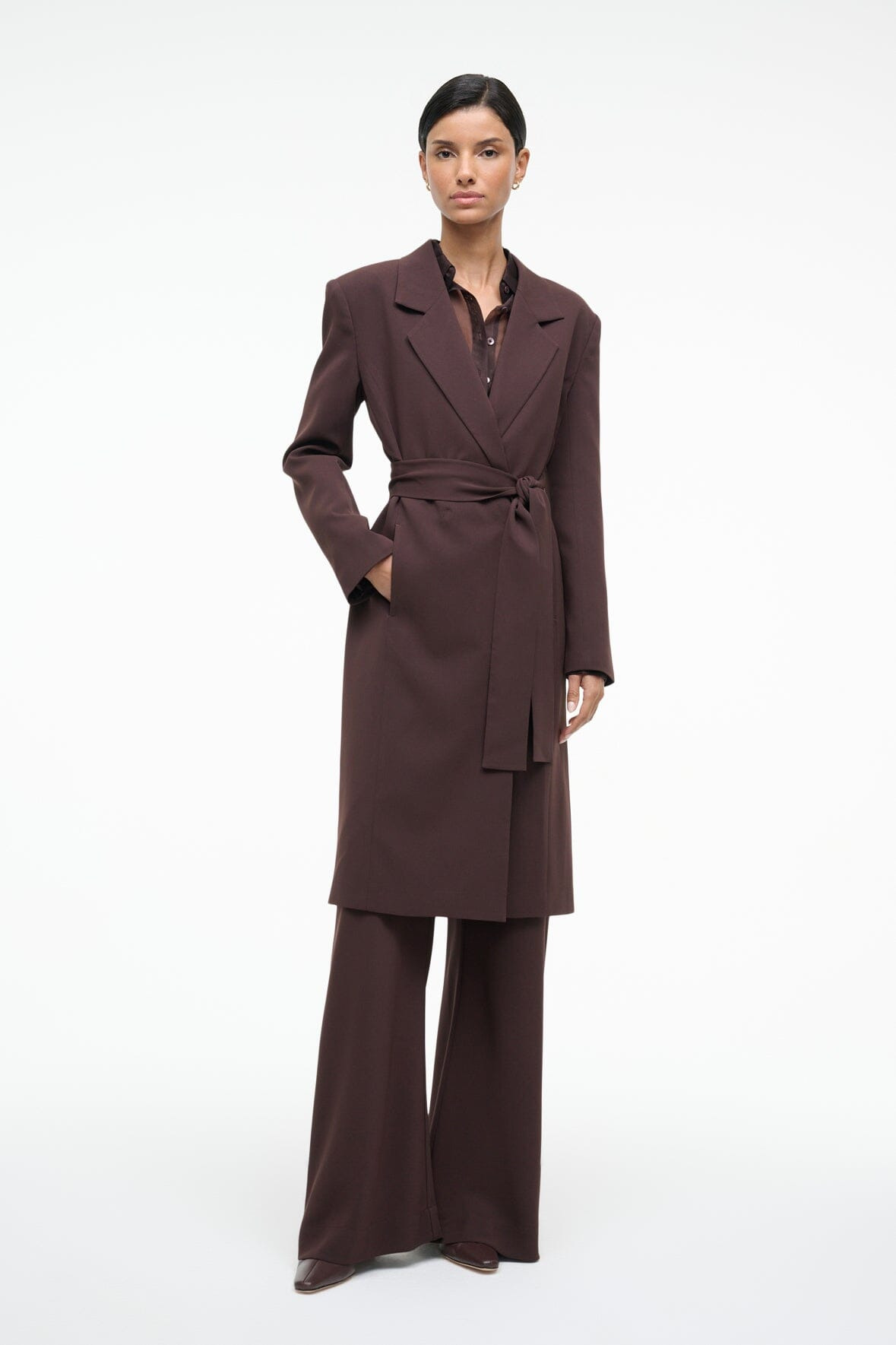 STAUD JOLENE JACKET EARTH - 5