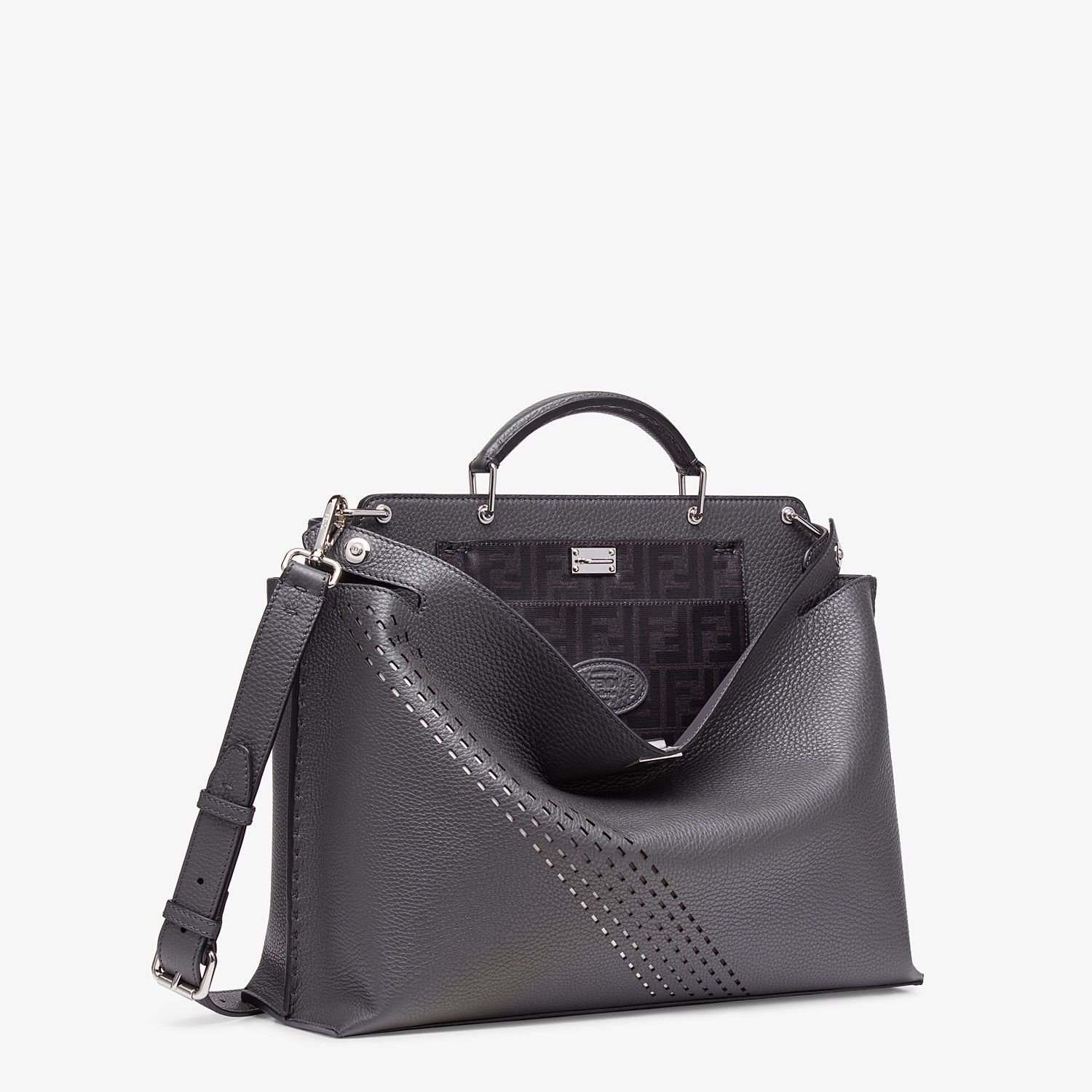 Gray calfskin bag - 2