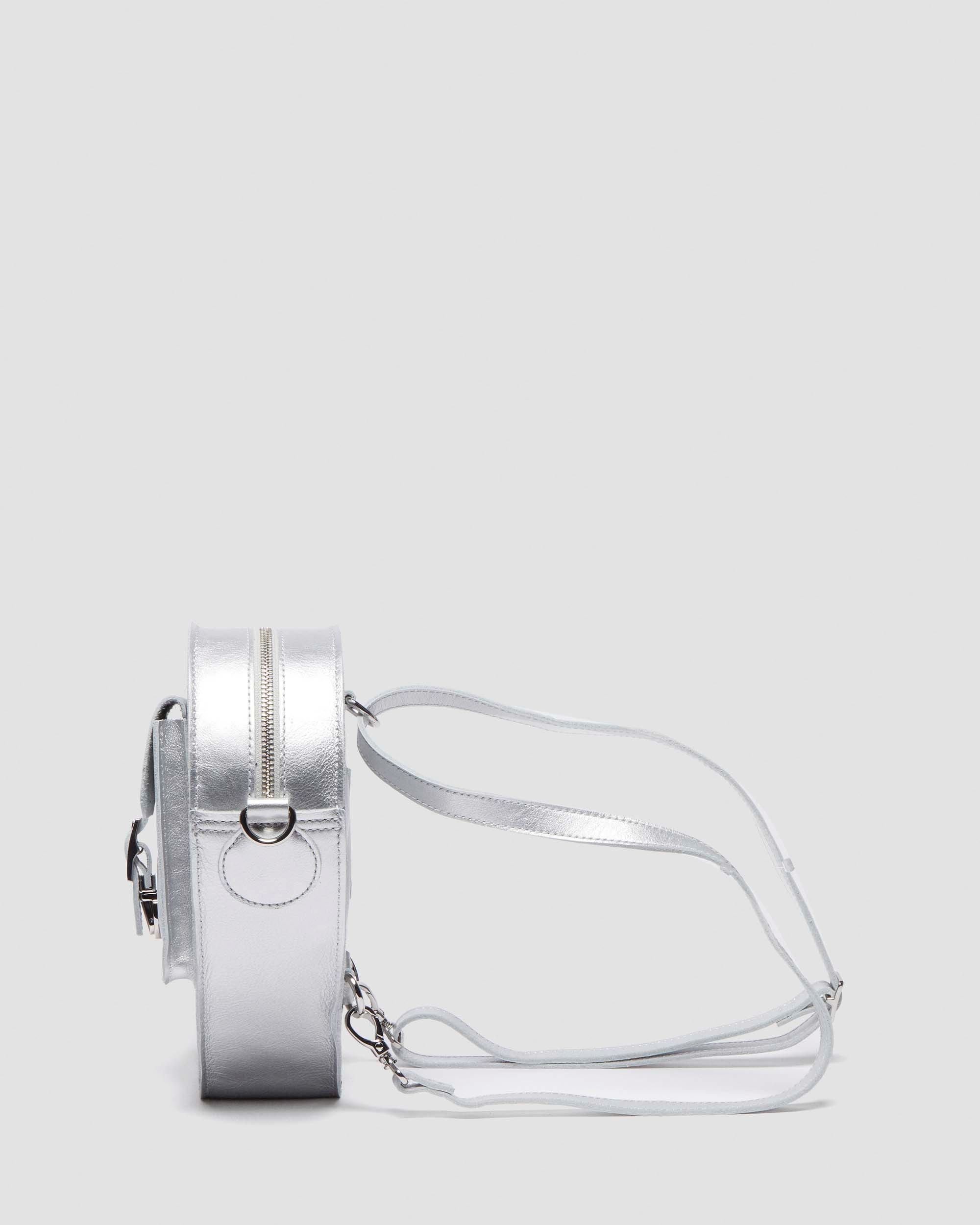 Heart Shaped Milled Metallic Backpack - 6