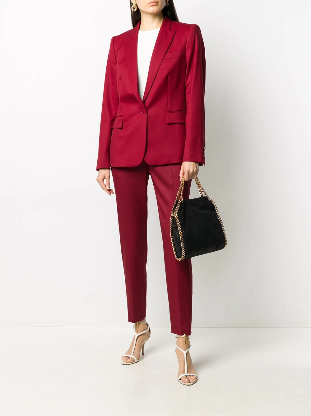 mid-rise tailored trousers - 2