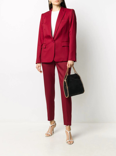 Stella McCartney mid-rise tailored trousers outlook