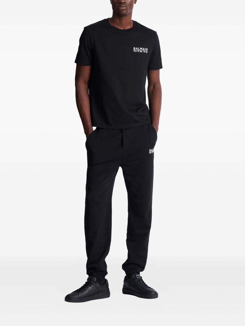 Balmain logo-print T-shirt outlook